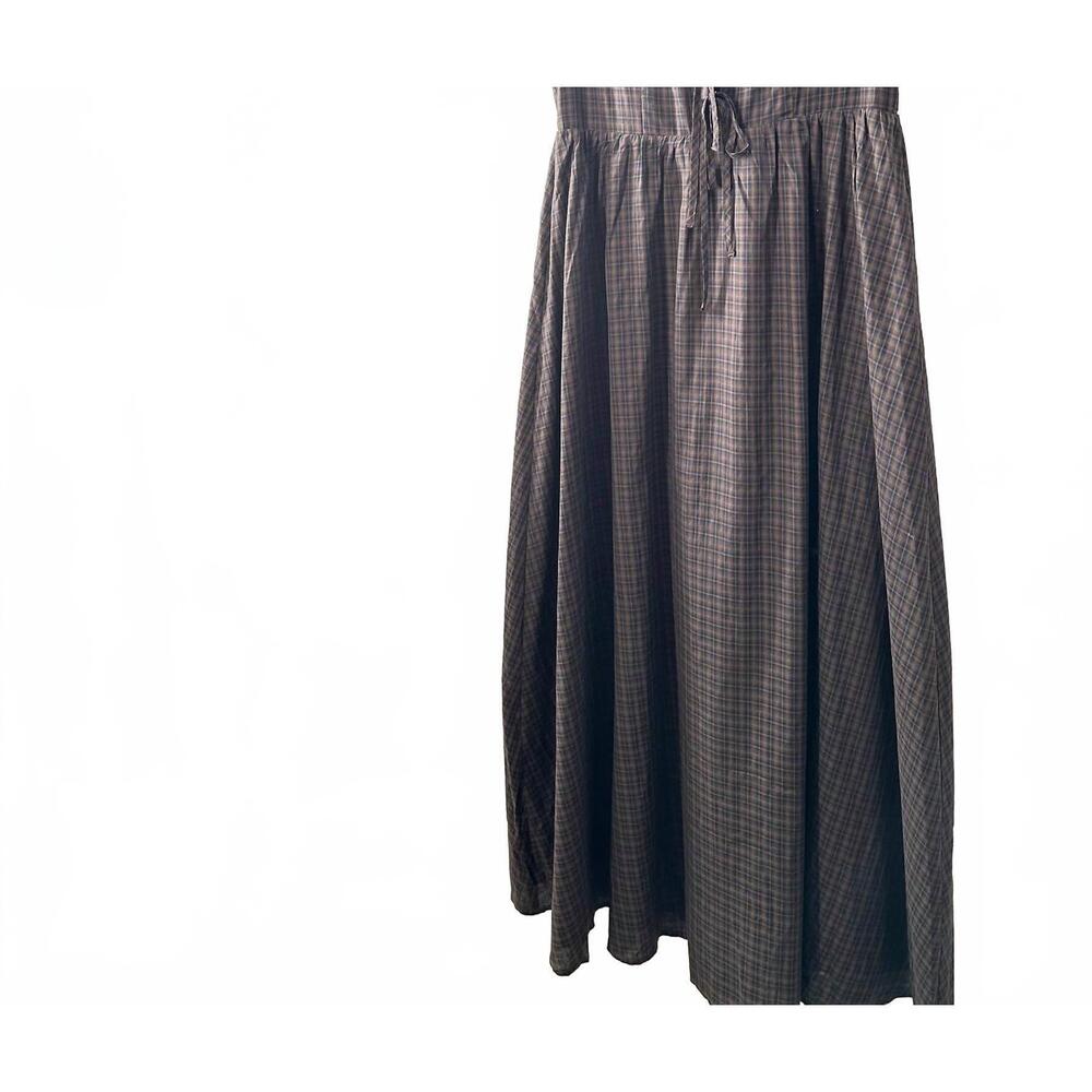 NEW NEEDII women's gingham midi dress in multicolor